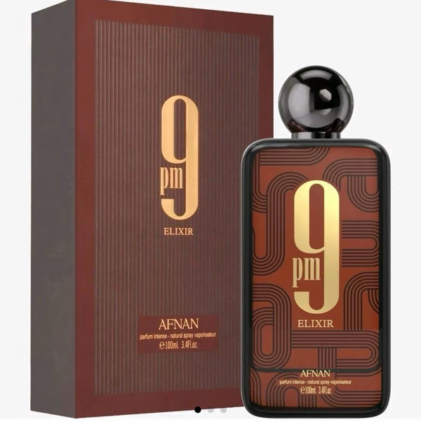 Afnan 9 PM Elixir 100ml Eau De Parfum