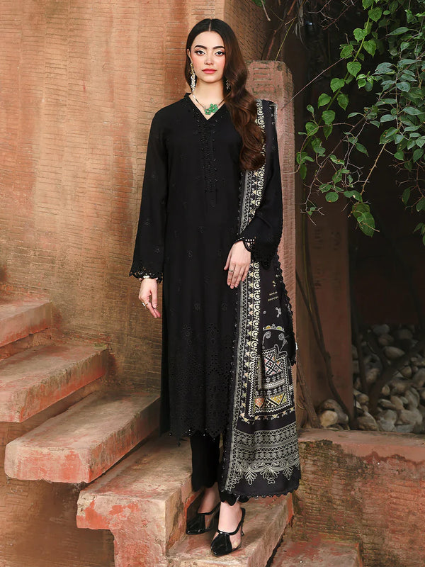 ALLY'S Mehr Chikankari 3 Piece - Ready to wear - AL1128