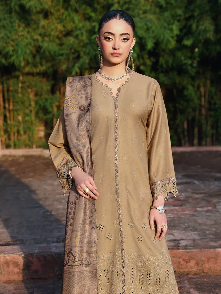 ALLY'S Mehr Chikankari 3 Piece - Ready to wear - AL 1129