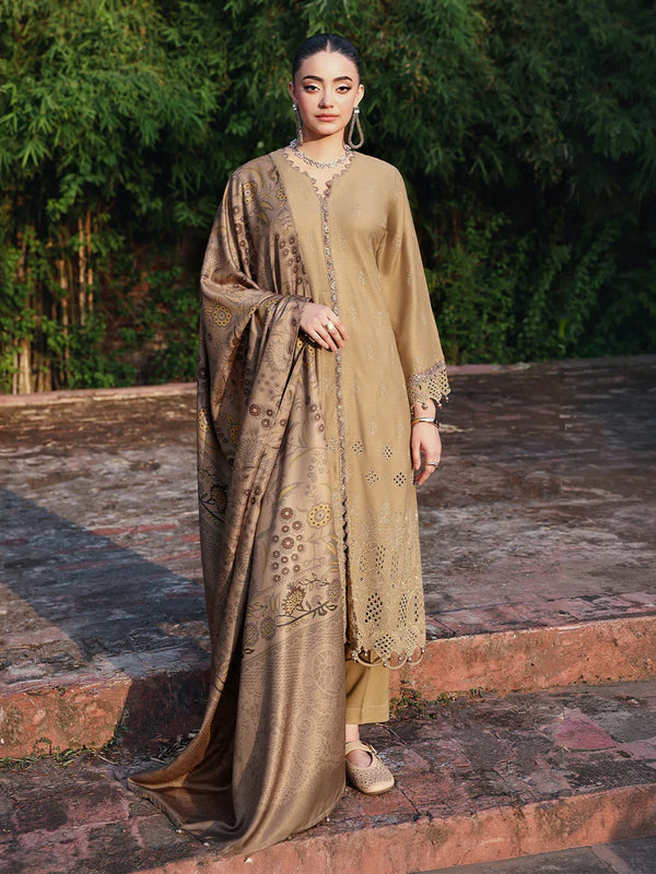 ALLY'S Mehr Chikankari 3 Piece - Ready to wear - AL 1129