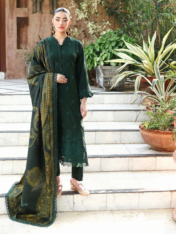 ALLY'S Mehr Chikankari 3 Piece - Ready to wear - AL 1130