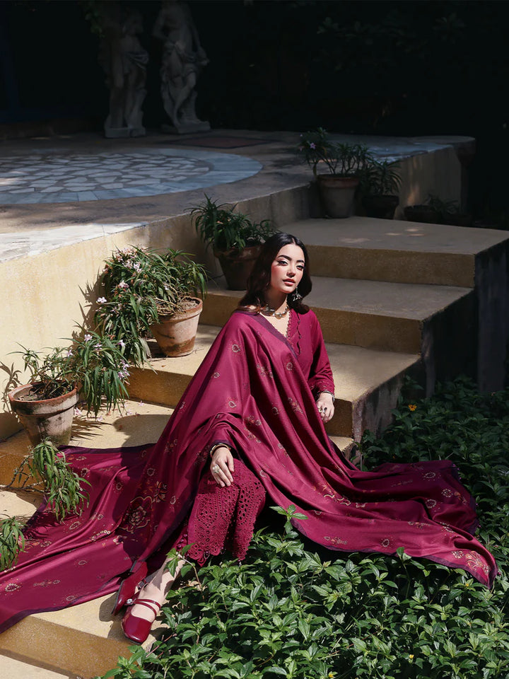 ALLY'S Mehr Chikankari 3 Piece - Ready to wear - AL 1131