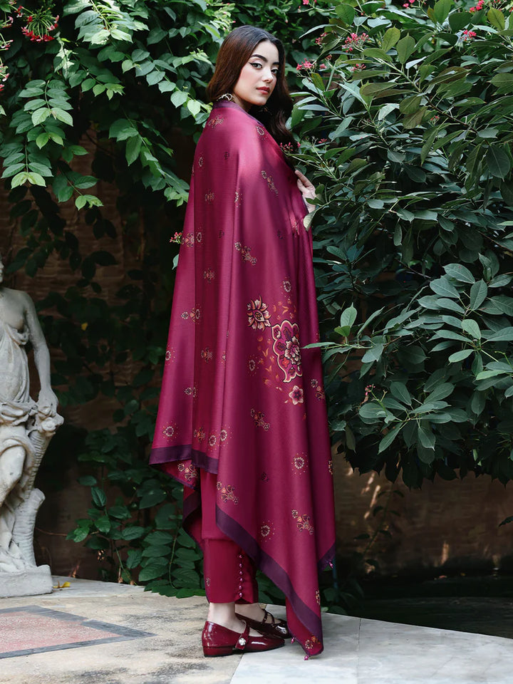 ALLY'S Mehr Chikankari 3 Piece - Ready to wear - AL 1131