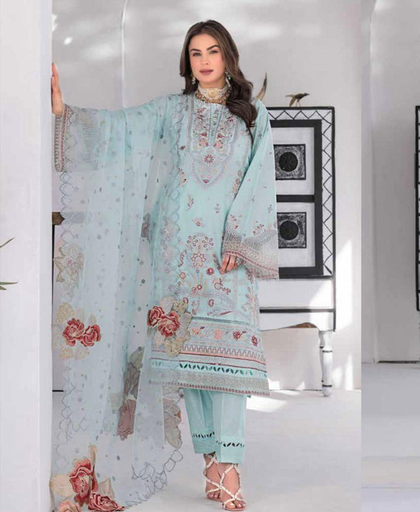 ALLY’S ‘FESTIVE EDIT’ | EMBROIDERED COTTON MOTHER &amp; DAUGHTER READYMADE | AL427