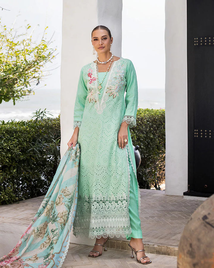ALLYS 3 PIECE RAHA CHIKANKARI STITCHED AL-914