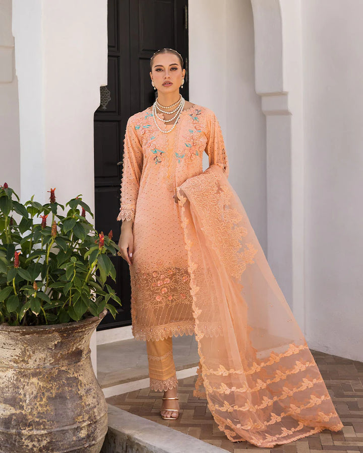 ALLYS 3 PIECE RAHA CHIKANKARI STITCHED AL-923