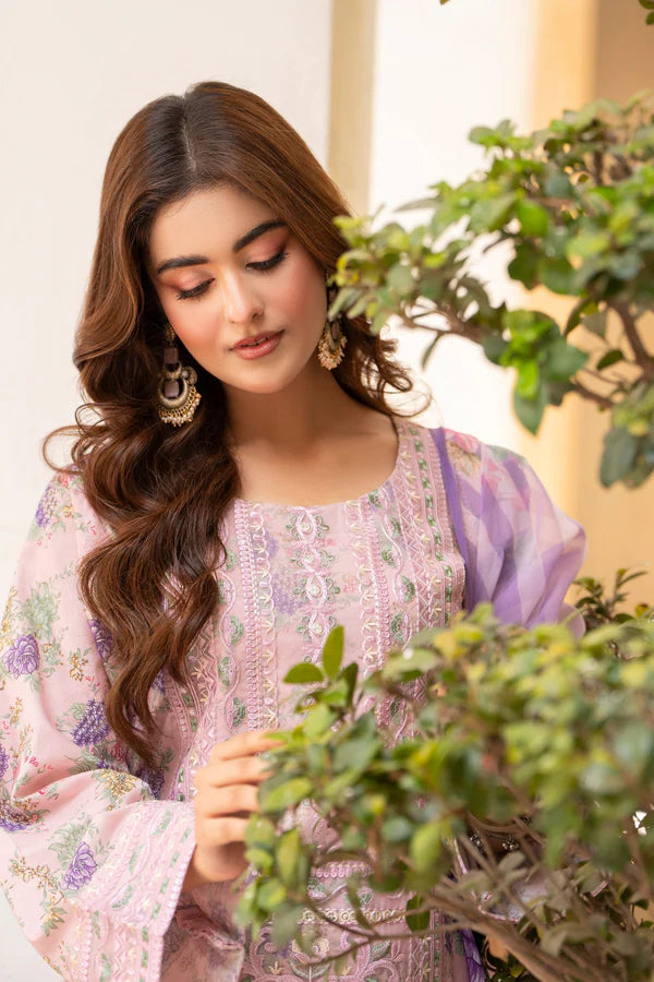 3-Piece Ready to Wear Karma Collections LILAC KC-1500