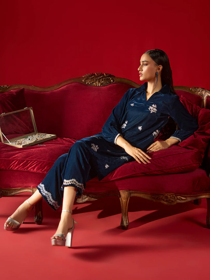 ALLY'S Velvet 2 Piece - Ready to wear - EA 36