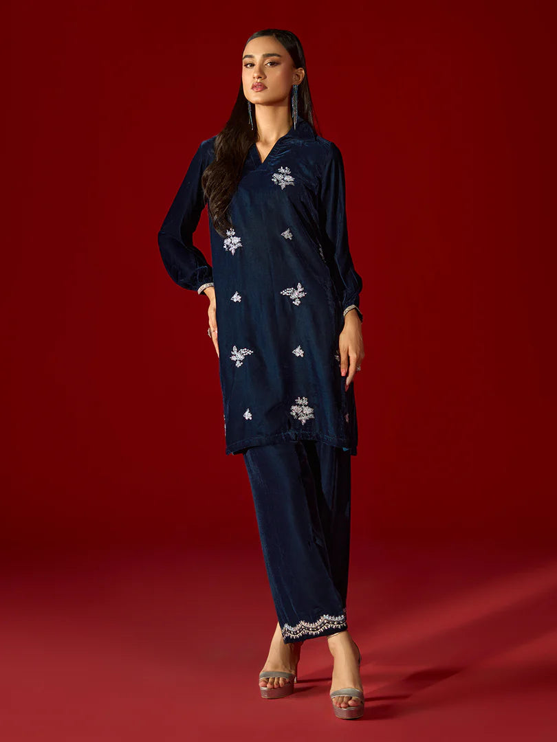 ALLY'S Velvet 2 Piece - Ready to wear - EA 36