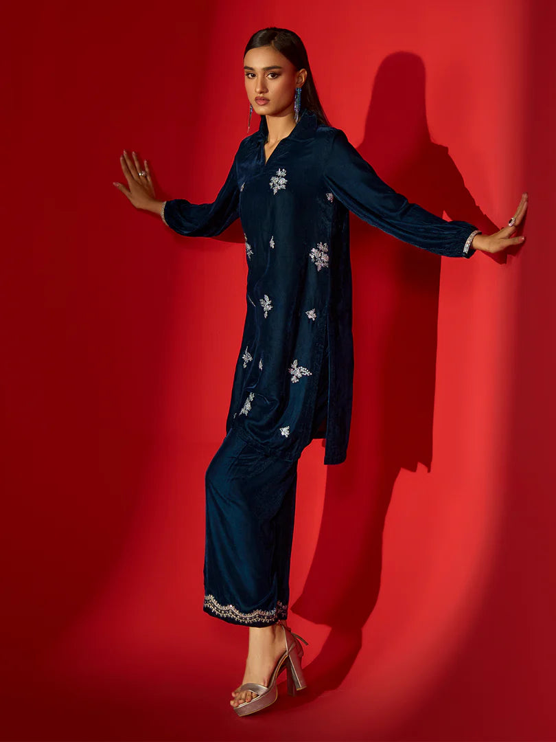 ALLY'S Velvet 2 Piece - Ready to wear - EA 36