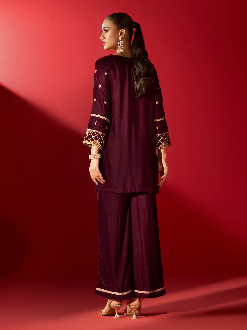 ALLY'S Velvet 2 Piece - Ready to wear - EA 37
