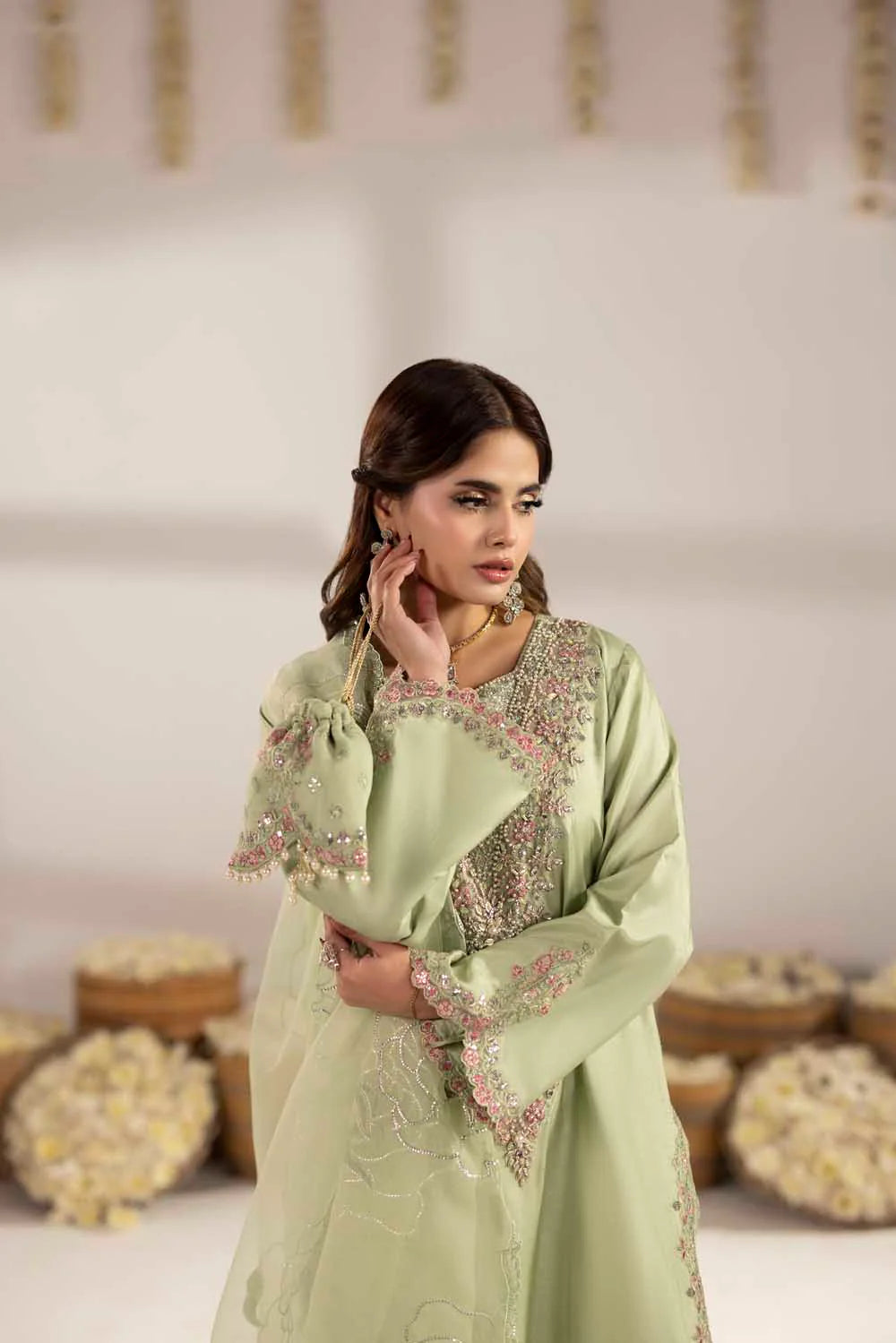 3-PIECE READY TO WEAR ZAHRA RUBAB LUXURY SILK COLLECTION ZR-2601A