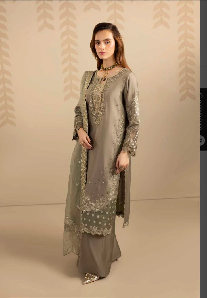3-PIECE READY TO WEAR ZAHRA RUBAB LUXURY SILK COLLECTION ZR-2561