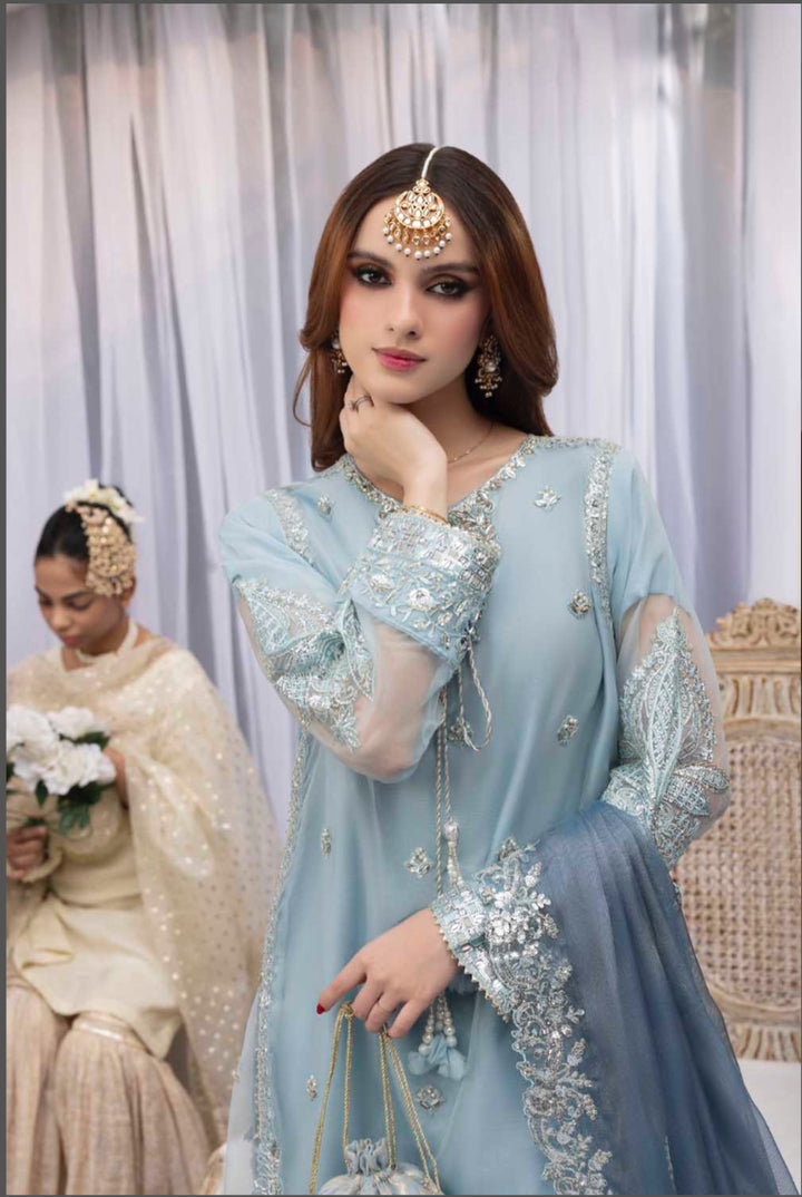 ZAHRA RUBAB 3 PIECE READY TO WEAR LUXURY FESTIVE COLLECTION 256969