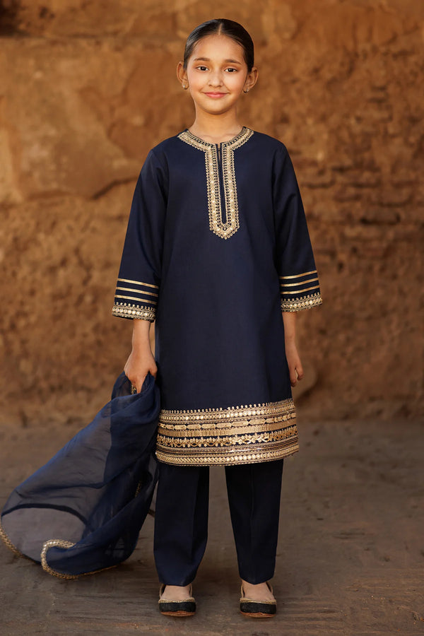 CHARIZMA 3-PC Kids Embroidered Lawn Suit CKP-5-49