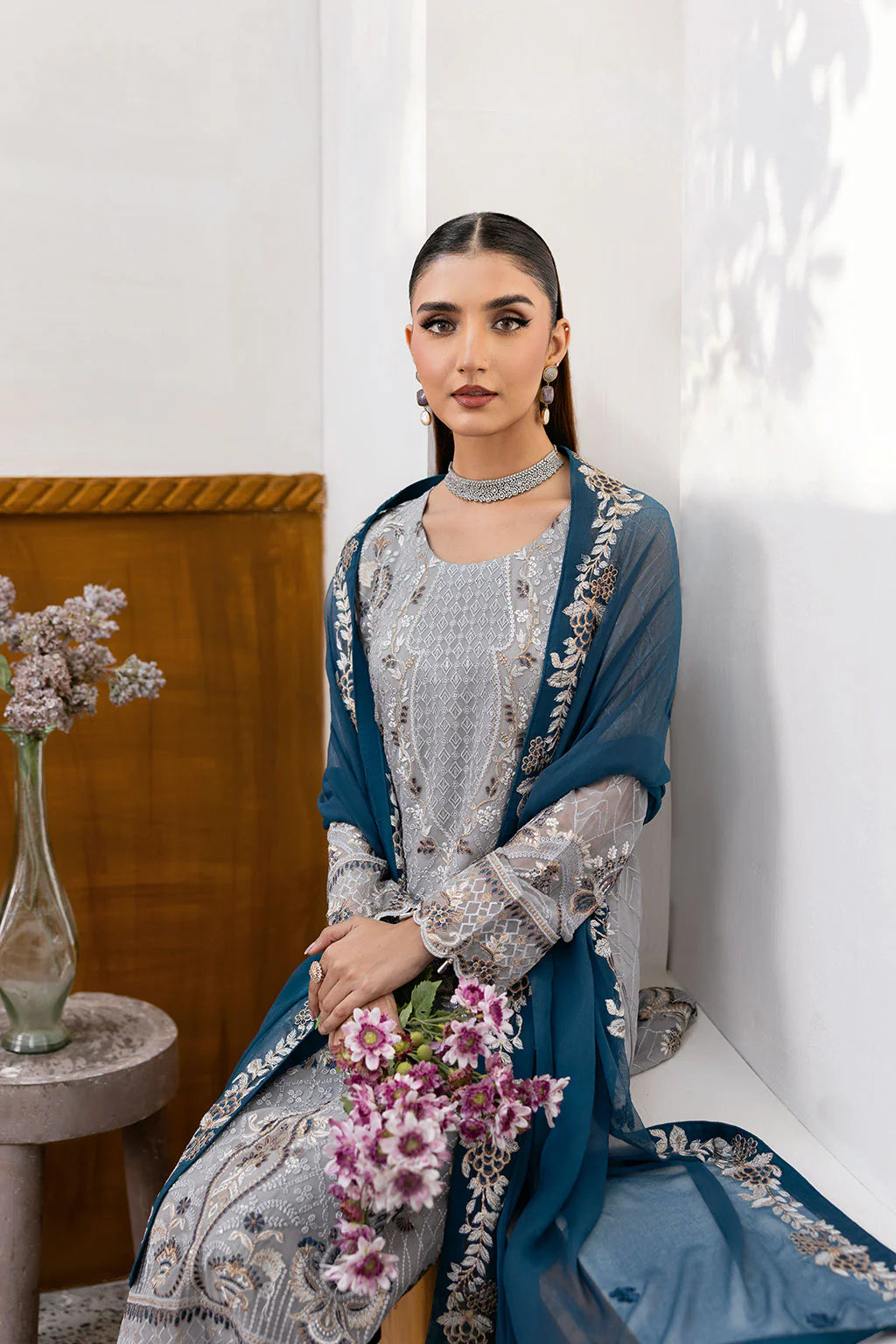 Ramsha Ready To Wear Chiffon Collection VOL-10 A-1001