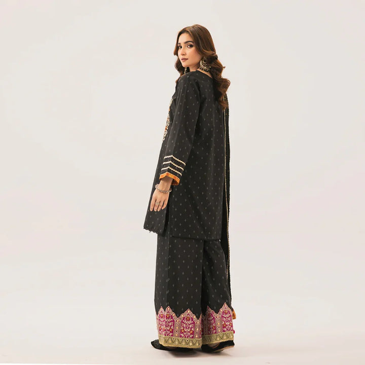 Zahra Rubab 3-Piece Ready To Wear Siyah ZR-2509