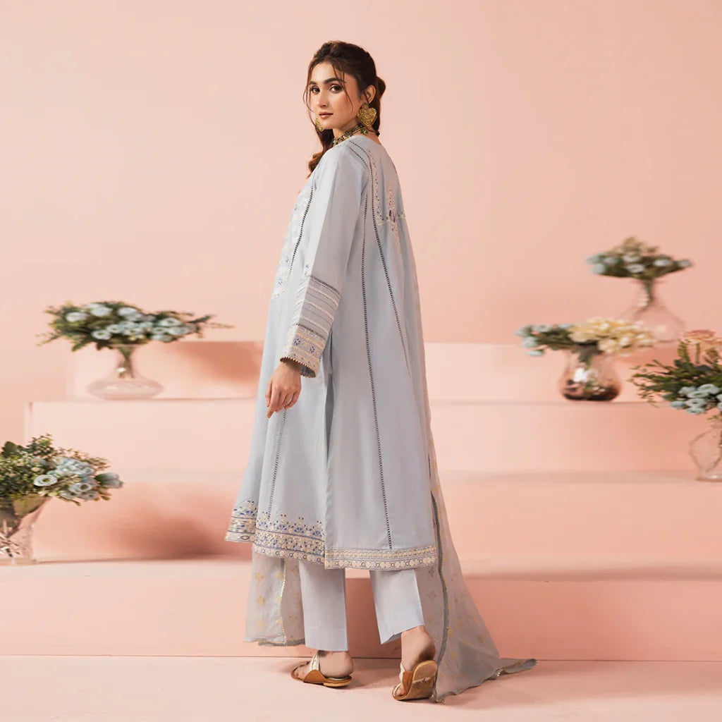 Zahra Rubab 3-Piece Ready To Wear Asmani Nila ZR-2513