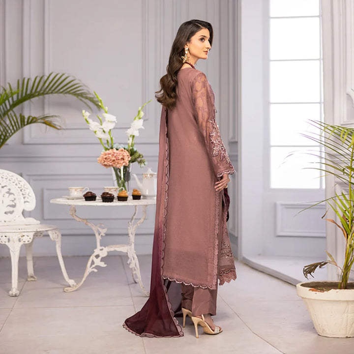 ZAHRA RUBAB 3-Piece Ready To Wear ROSE ZR-2517
