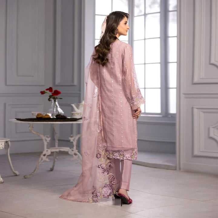 ZAHRA RUBAB 3-Piece Ready To Wear Blush ZR-2515