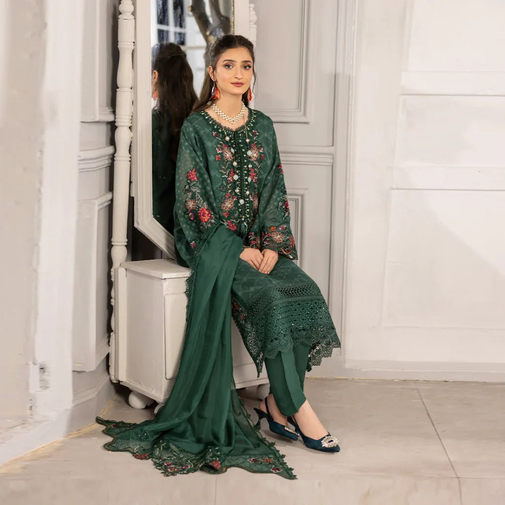 ZAHRA RUBAB 3-Piece Ready To Wear MAJESTIC ZR-2520