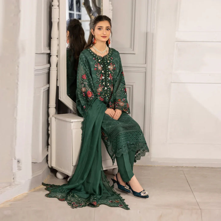 ZAHRA RUBAB 3-Piece Ready To Wear MAJESTIC ZR-2520