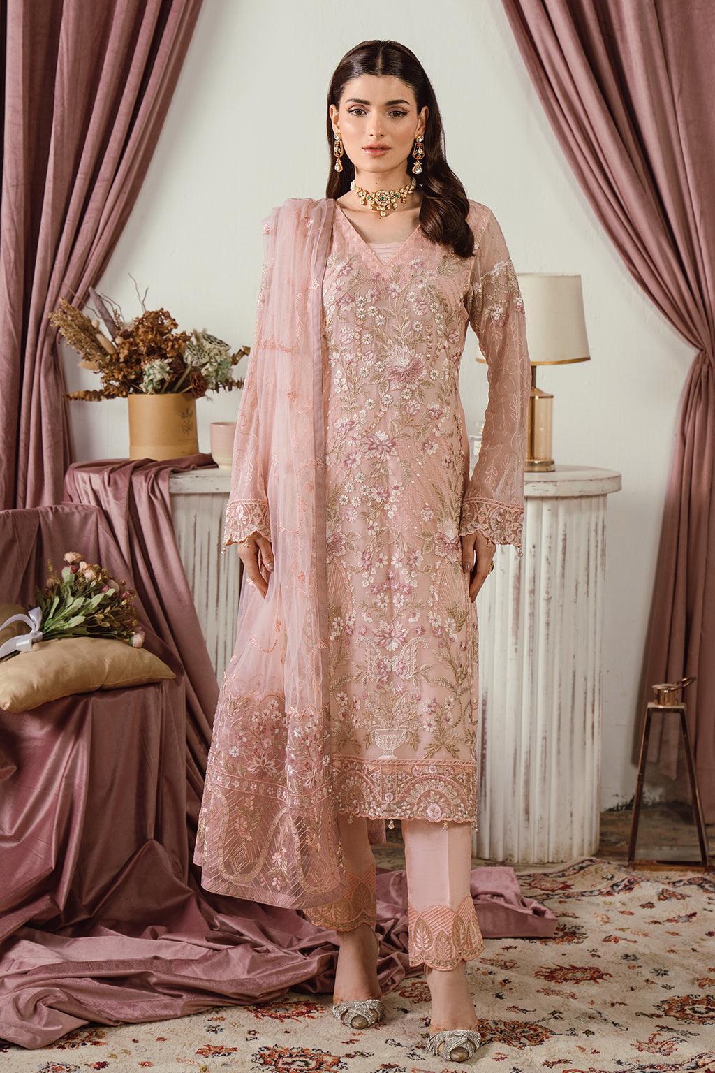RAMSHA CHIFFON COLLECTION READYMADE F-2502