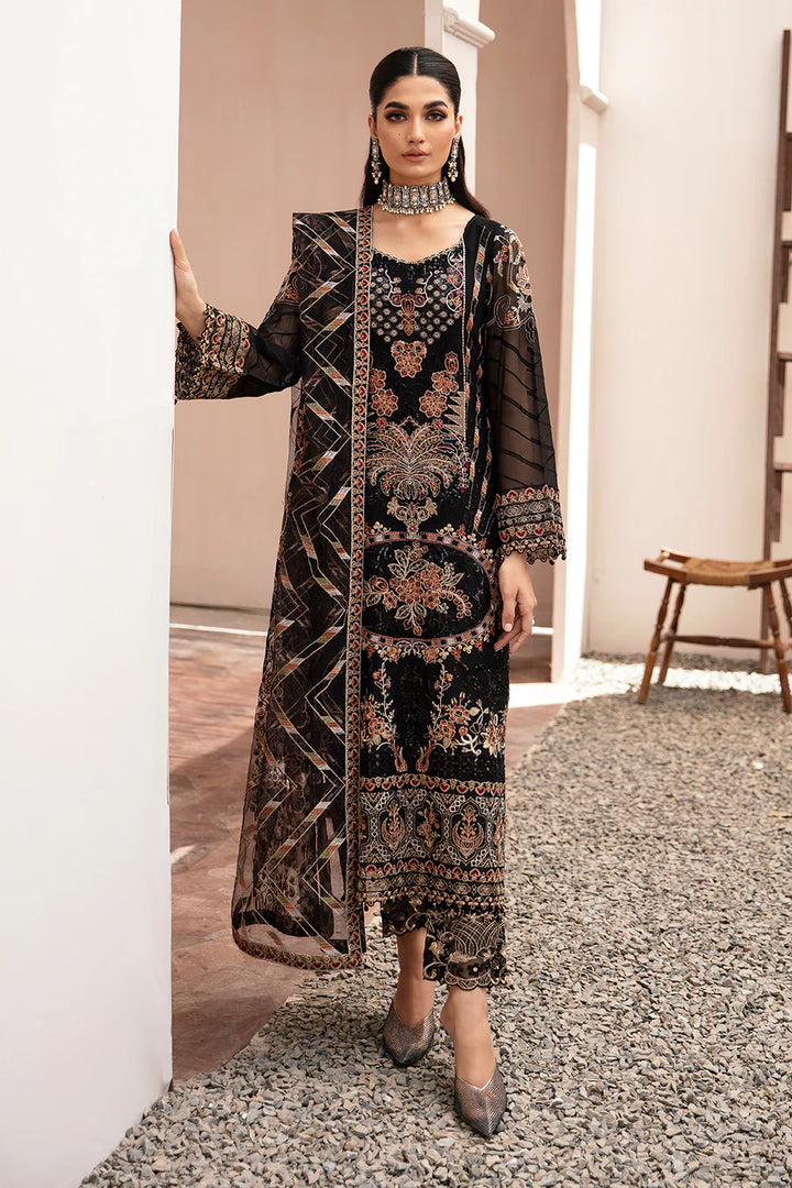 RAMSHA READY TO WEAR CHIFFON COLLECTION K-205