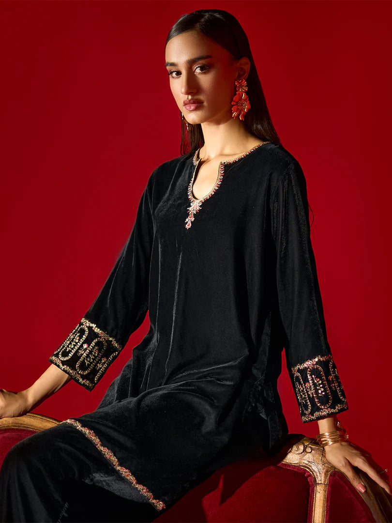 ALLY'S Velvet 2 Piece - Ready to wear - EA 35