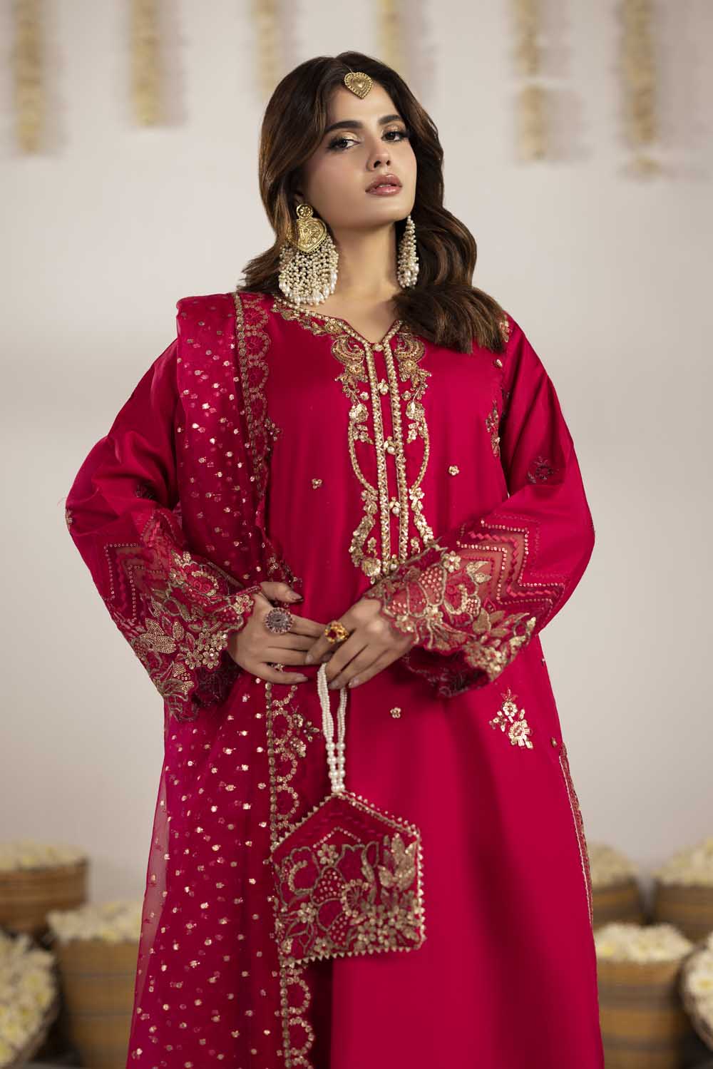 3-PIECE READY TO WEAR ZAHRA RUBAB LUXURY SILK COLLECTION ZR-2605