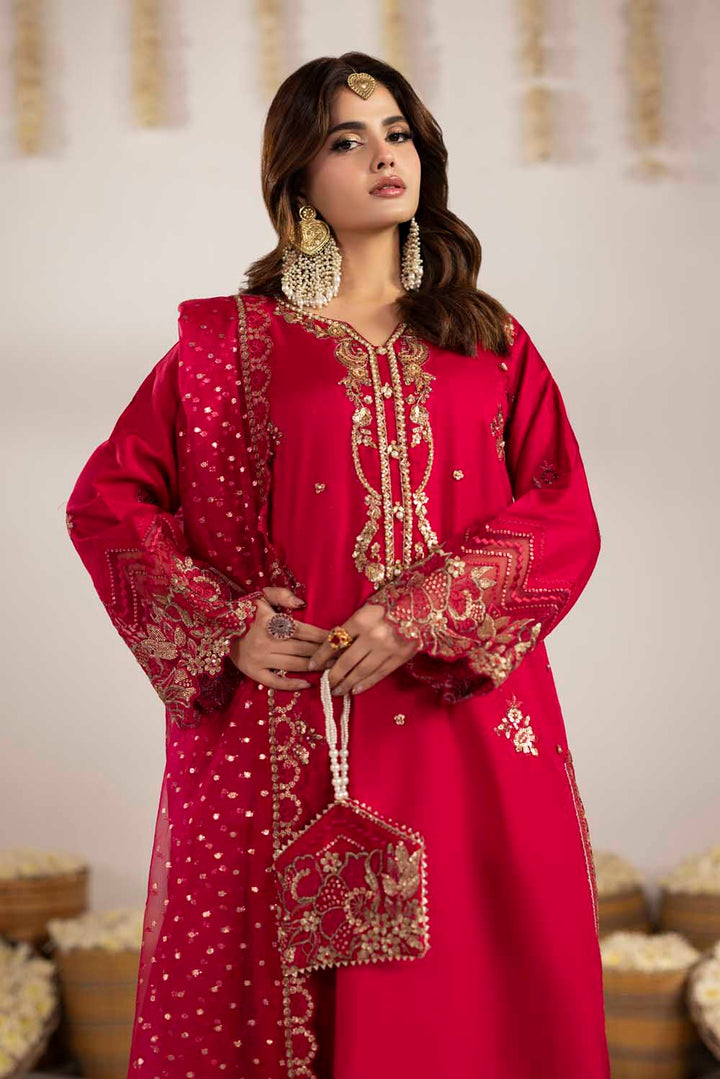3-PIECE READY TO WEAR ZAHRA RUBAB LUXURY SILK COLLECTION ZR-2605