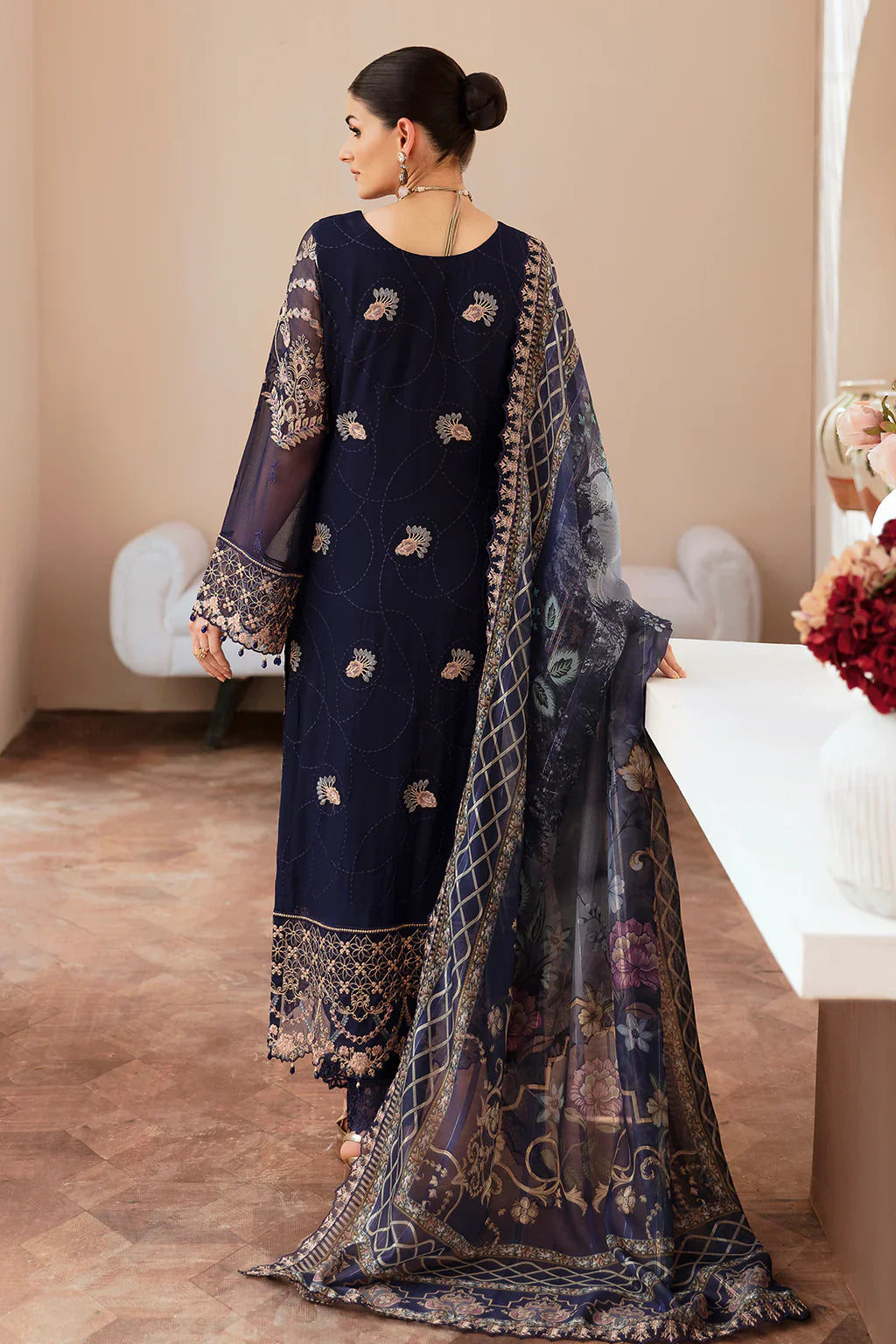 RAMSHA READY TO WEAR DASTAN CHIFFON COLLECTION T-202