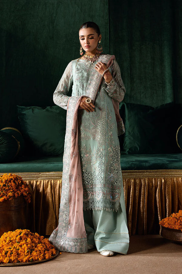 RAMSHA 3-PIECE READY TO WEAR DASTAK LUXURY CHIFFON COLLECTION Q-206