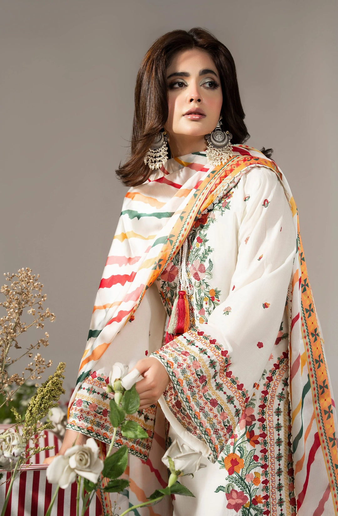 KARMA LUXURY COLLECTION 100% ORIGINAL–3PIECE READY-TO-WEAR KC-1581