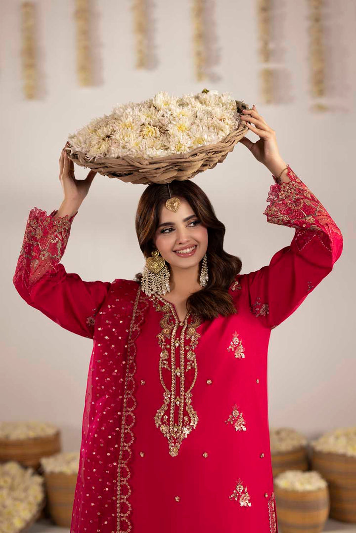 3-PIECE READY TO WEAR ZAHRA RUBAB LUXURY SILK COLLECTION ZR-2605
