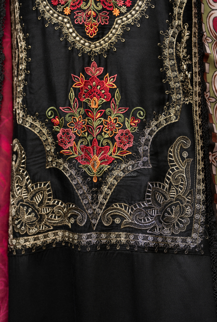 Karma Luxury Winter Collection – 3-Piece Ready-to-Wear( NIGHTFALL) -1525