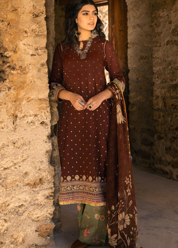 Lakhany Embroidered Jacquard Suits Unstitched 3 Piece SG-2103 - Summer Collection