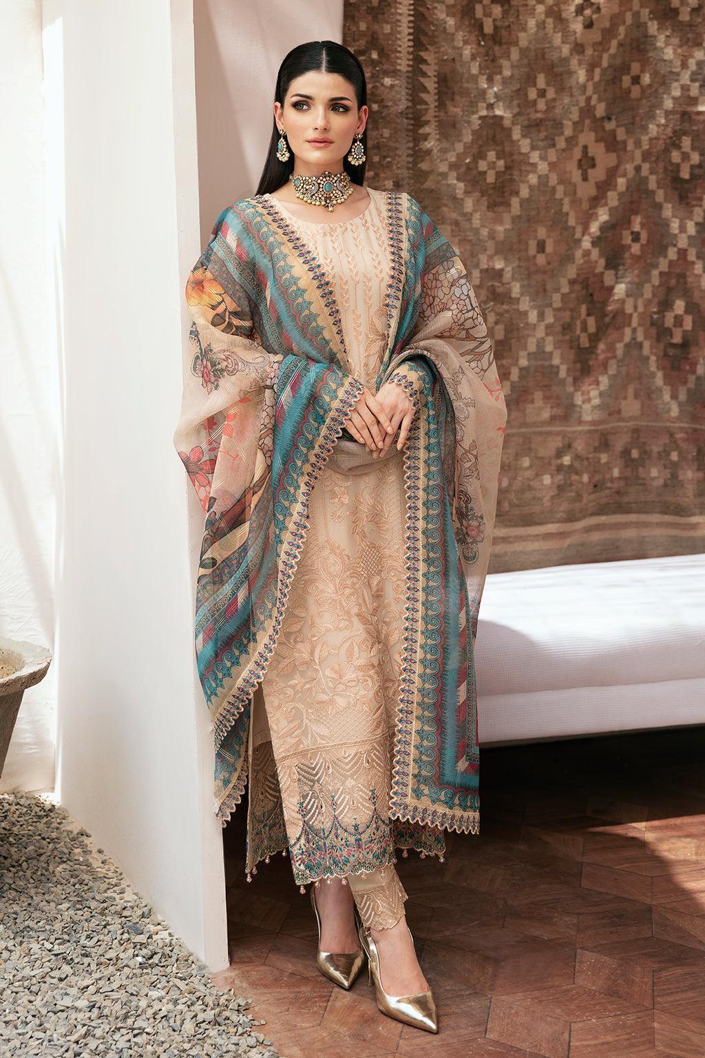 RAMSHA READY TO WEAR DASTAN CHIFFON COLLECTION T-208