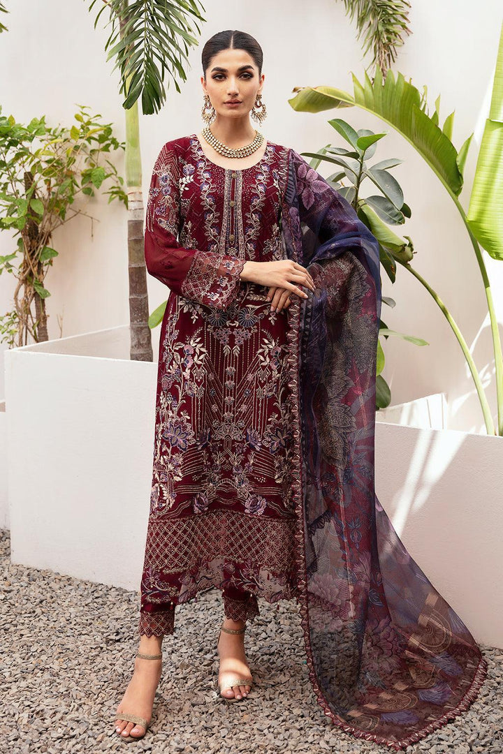 RAMSHA READY TO WEAR DASTAN CHIFFON COLLECTION T-210