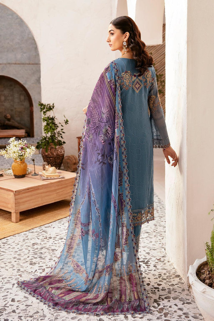 RAMSHA READY TO WEAR RANGOON CHIFFON COLLECTION D-1202