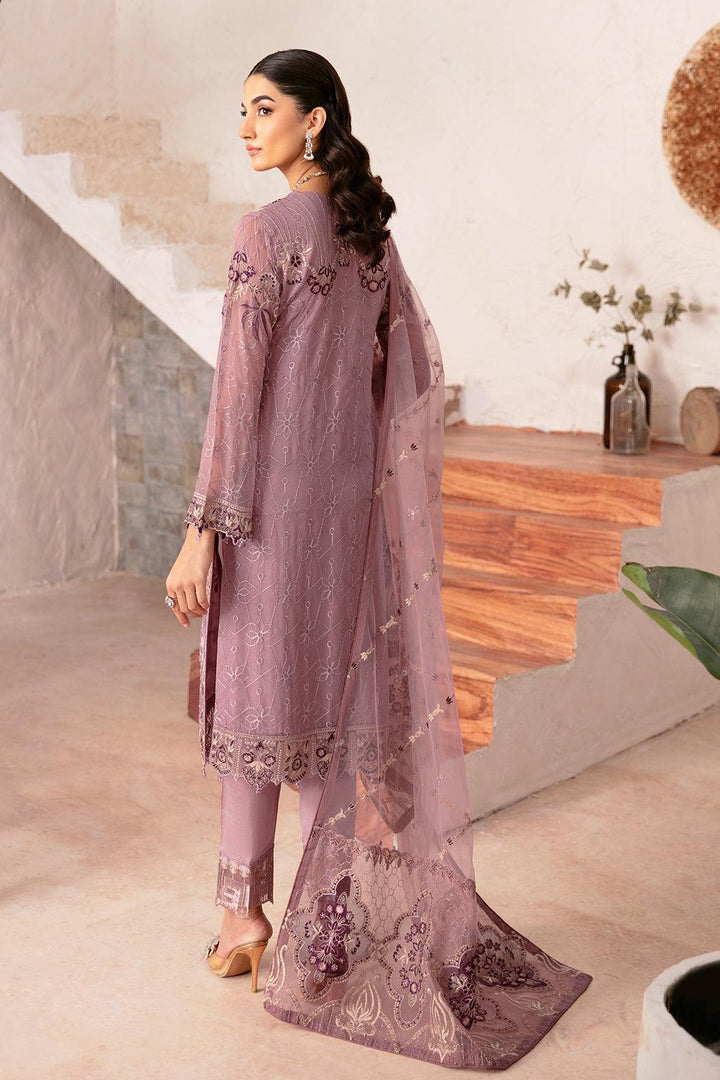 RAMSHA READY TO WEAR RANGOON CHIFFON COLLECTION D-1208