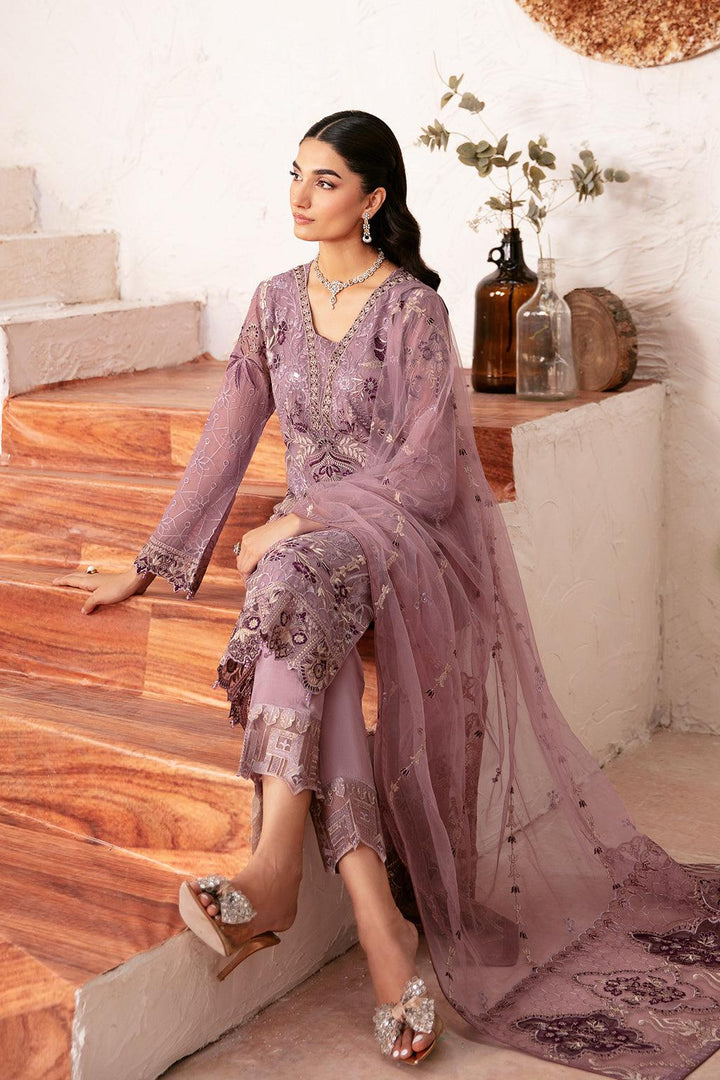 RAMSHA READY TO WEAR RANGOON CHIFFON COLLECTION D-1208