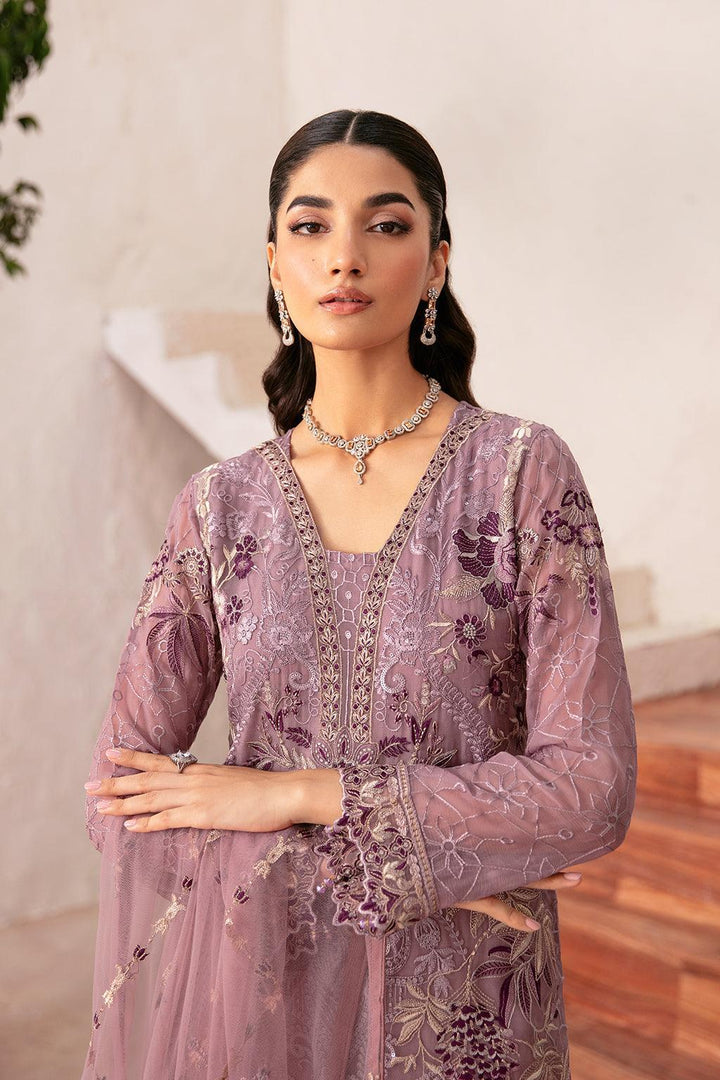 RAMSHA READY TO WEAR RANGOON CHIFFON COLLECTION D-1208