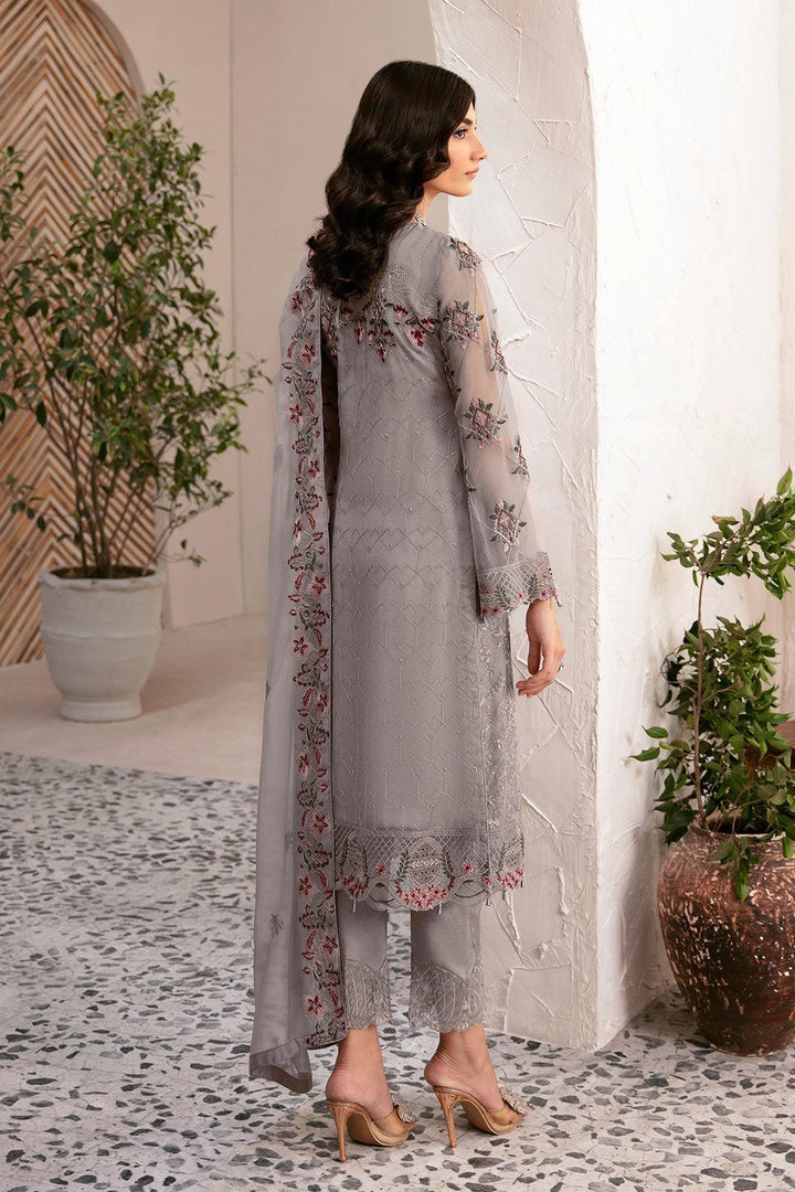 RAMSHA READY TO WEAR RANGOON CHIFFON COLLECTION D-1210