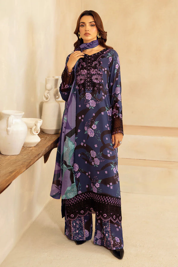 RAMSHA STITCHED RIWAJ VISCOSE COLLECTION VOL 04 - J-405