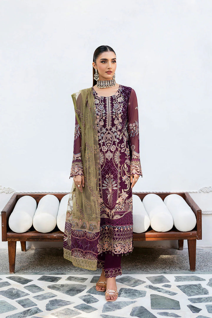 Ramsha Ready To Wear Chiffon Collection VOL-10 A-1002