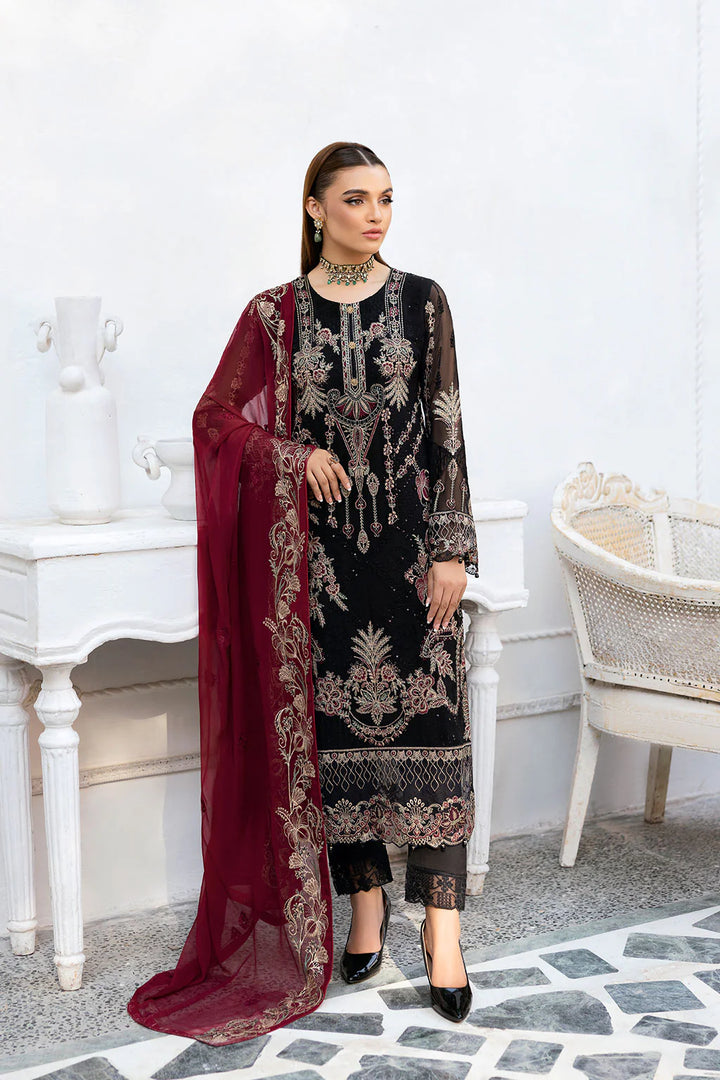Ramsha Ready To Wear Chiffon Collection VOL-10 A-1008