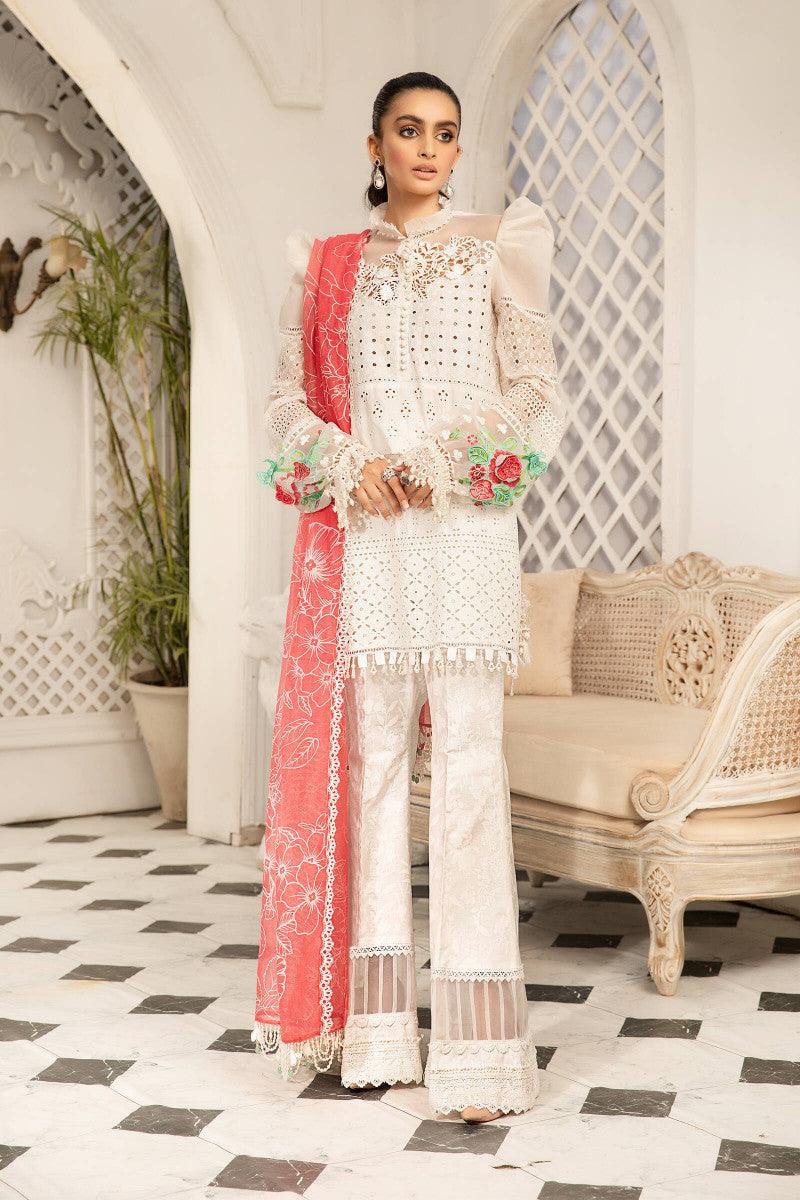 MARIA B Unstitched Lawn D-2204-A