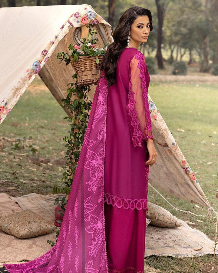 Ally's 3-Piece Suit Embroidered Dhanak  AL 973