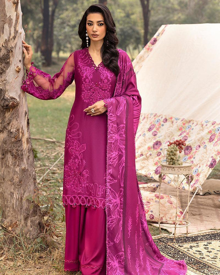 Ally's 3-Piece Suit Embroidered Dhanak  AL 973